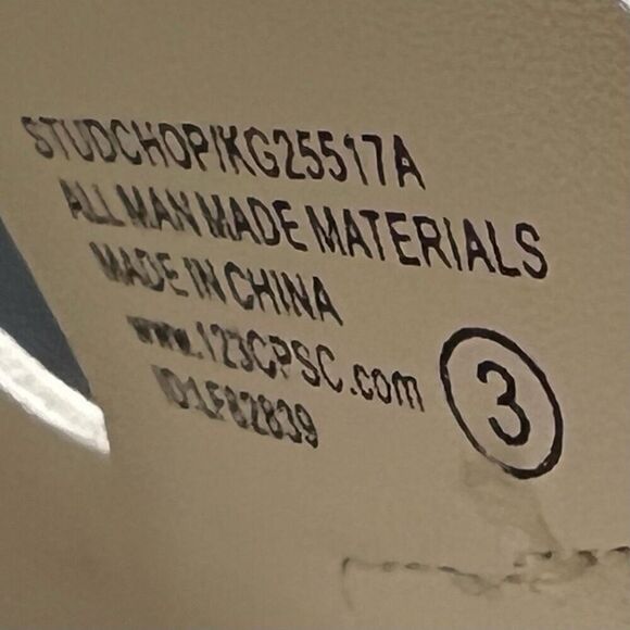 Girls SEYCHELLES Studded White Buckle Strap Sandals / Size 3 - Picture 8 of 8